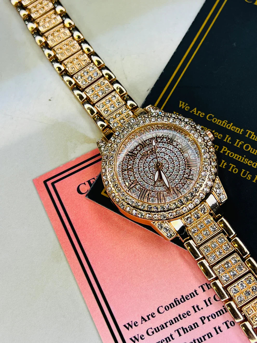 Two Tone Gold Axiom Couple Watch