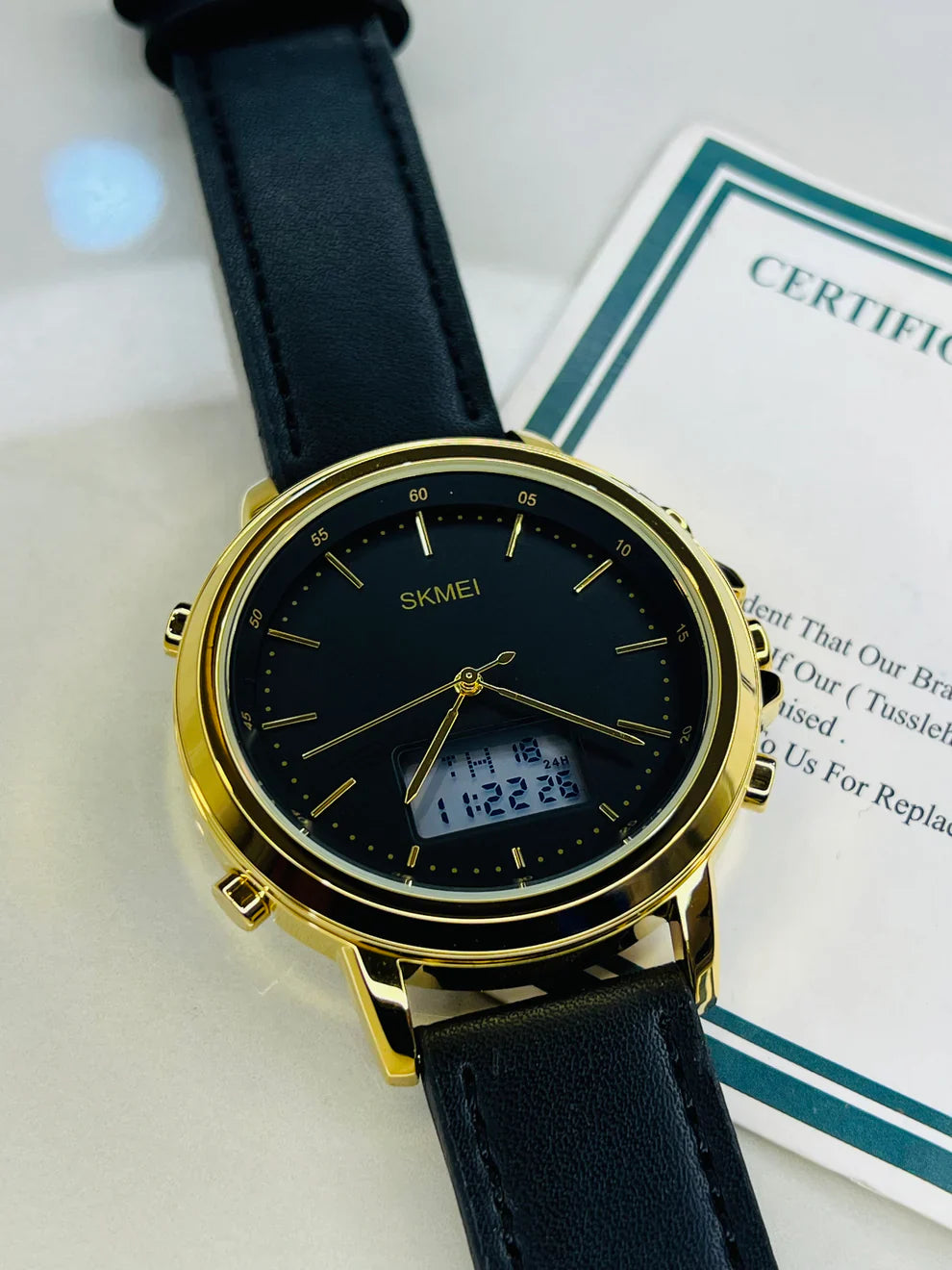 Gold Skmei 1652 Watch
