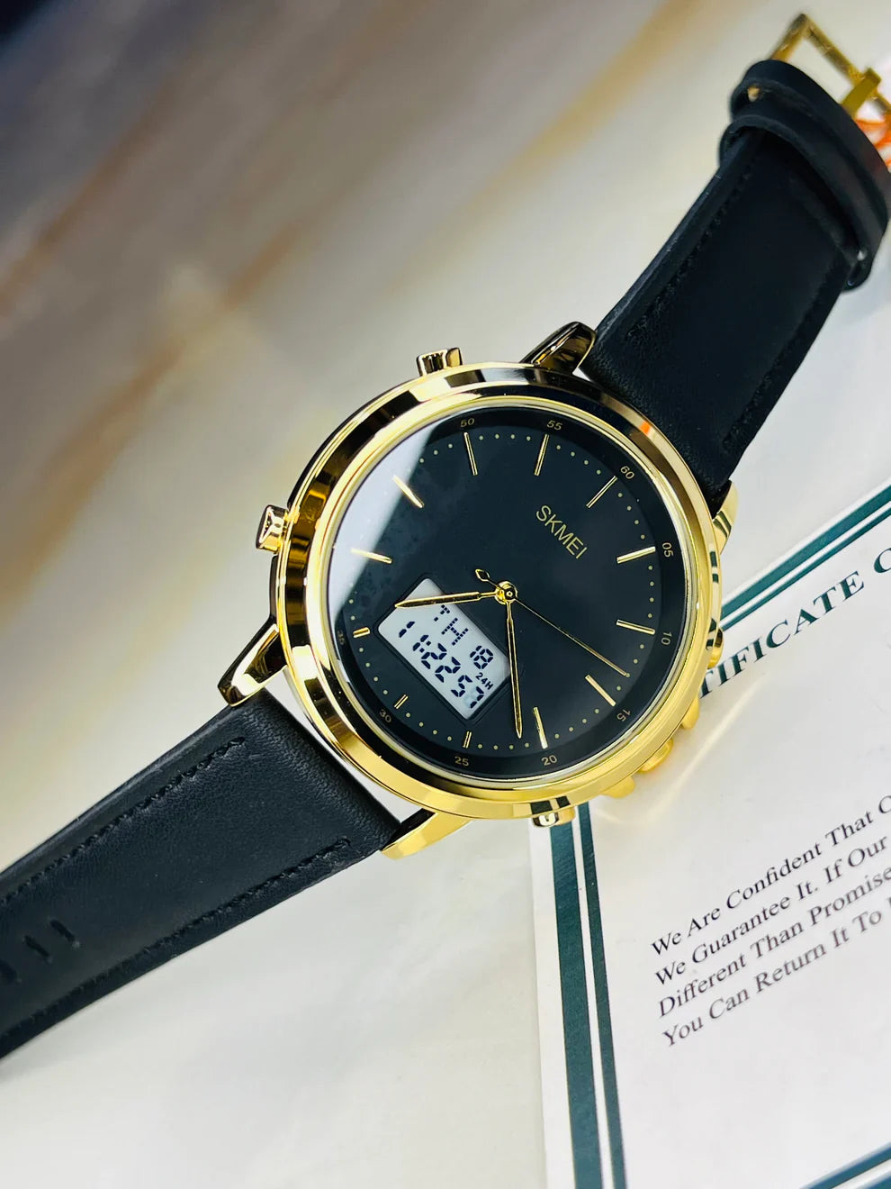 Gold Skmei 1652 Watch