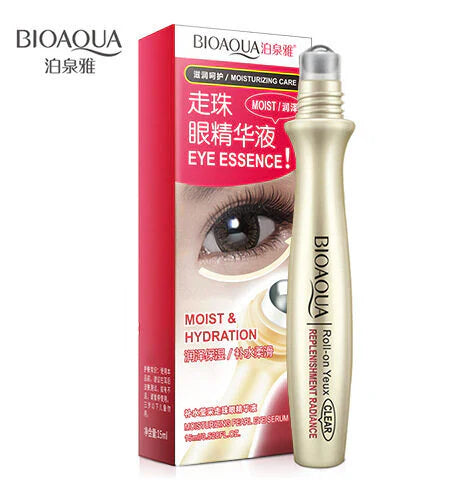 BIOAQUA Eye Roll Ball Eye Esence Roller Anti Wrinkle Remove Dark Circles BQY51261