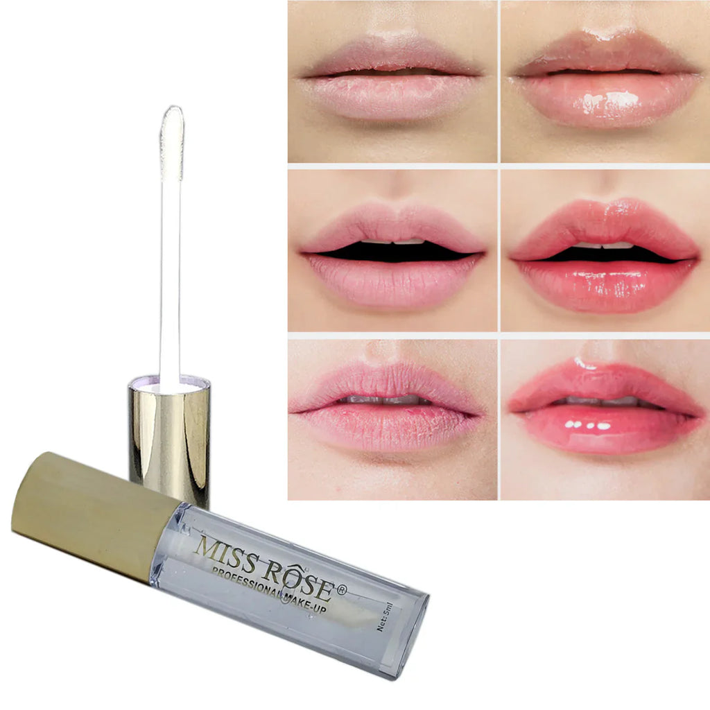 Miss Rose Transparent Shine Lip Gloss 5ml 307-017